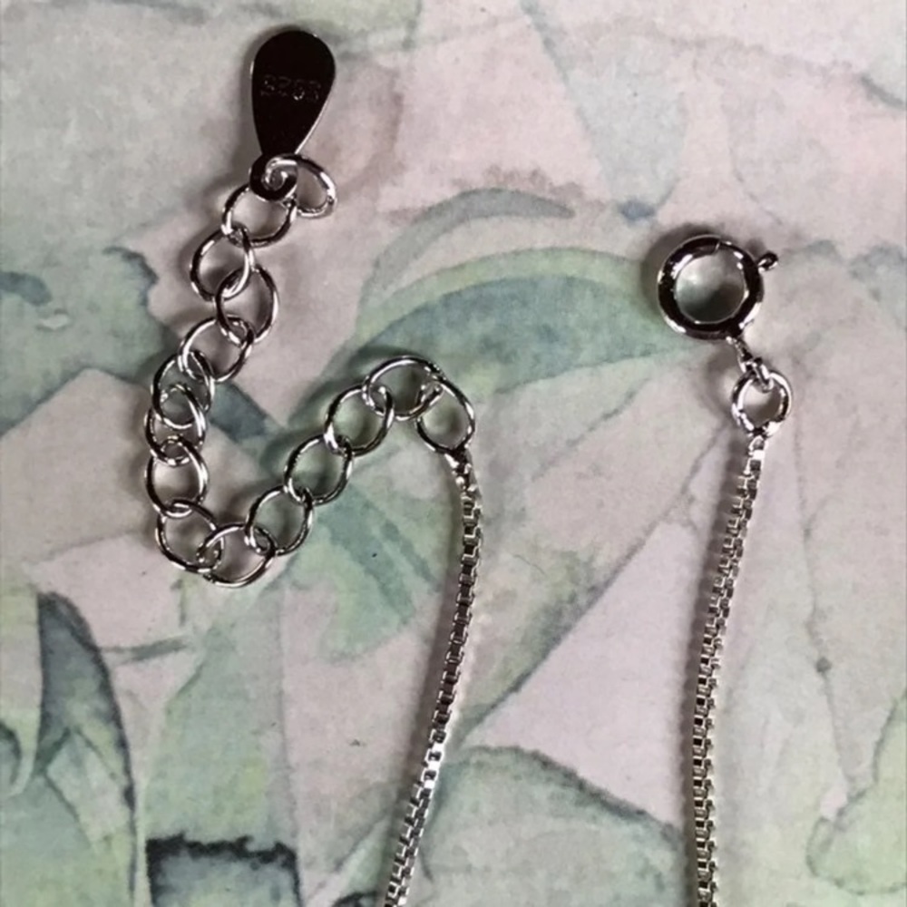 New! Sterling Silver Heart Pendant Necklace - Picture 6 of 8